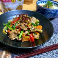 大豆のお肉で　プルコギ